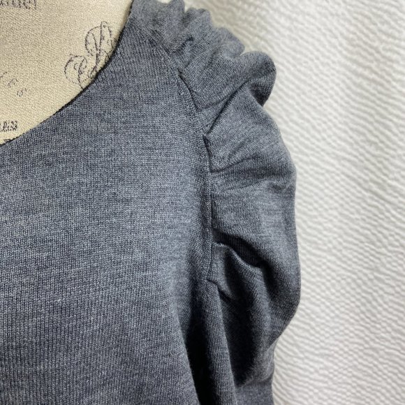 Rare Krimson Klover  Wool Sweater by the sweater girl Biella Yarn Sugared Lace - Picture 2 of 13